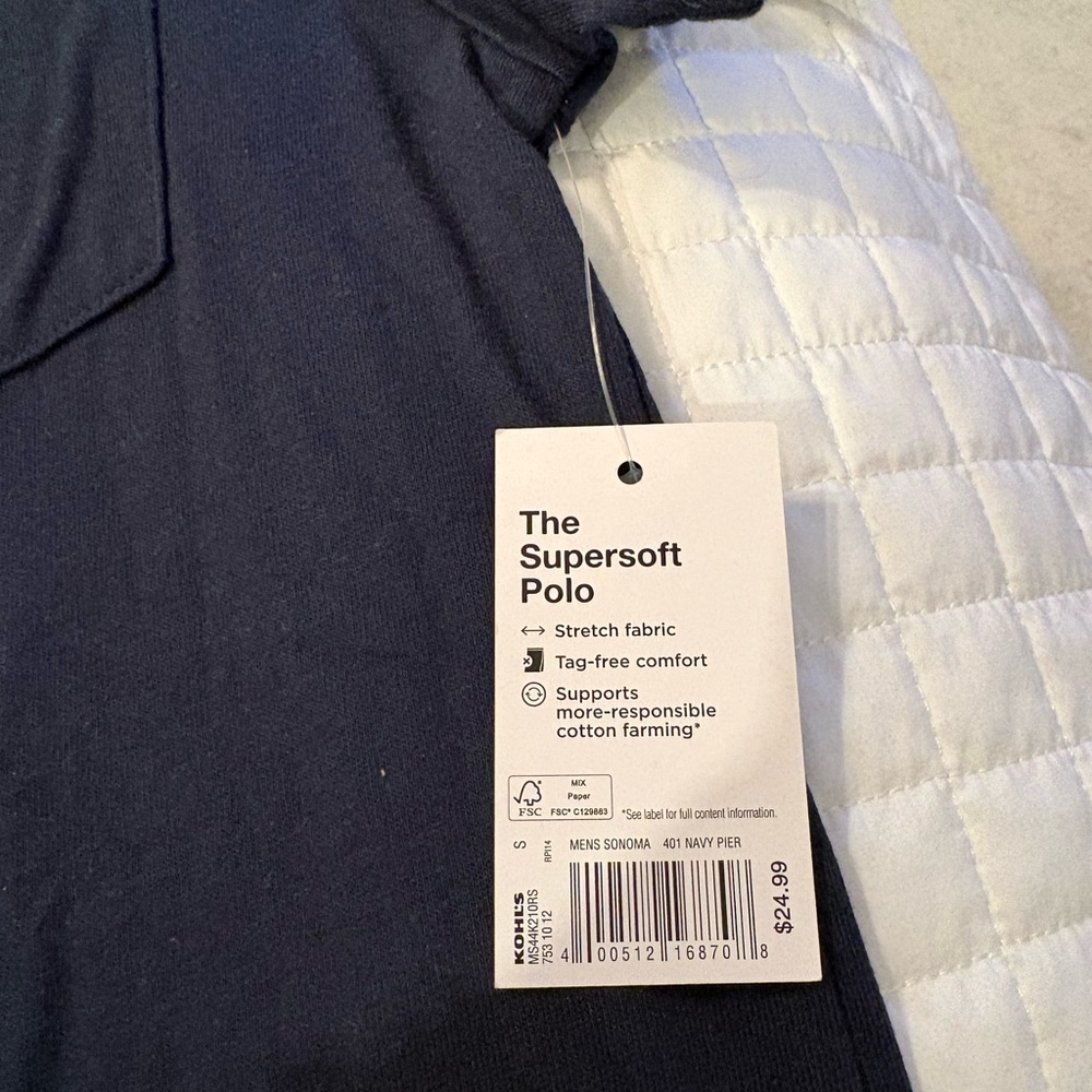 Sonoma Navy Polo Shirt for Kids